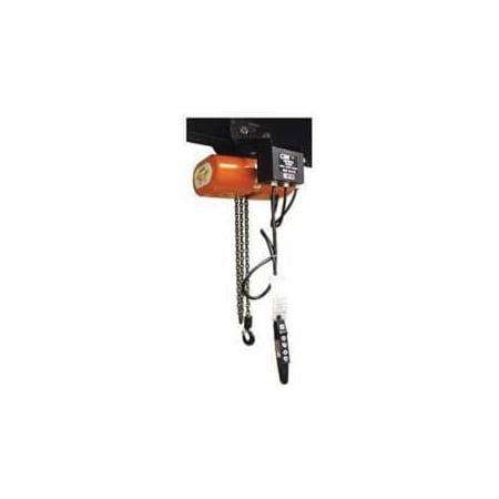 Cm Motor Driven Trolley, Powered, Series 635, 3 Ton, 30 Fpm, 430 V, 3 Ph, 60 Hz 9571